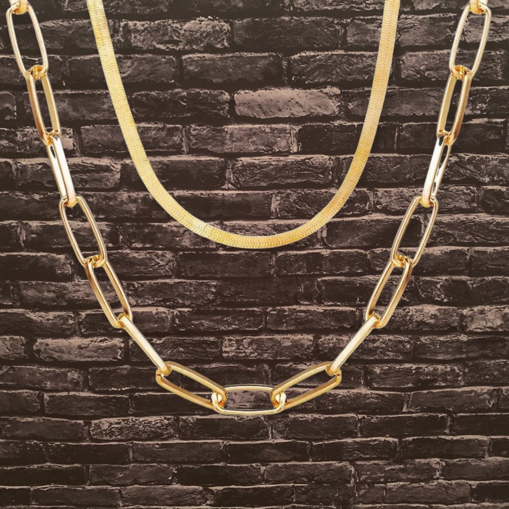 Layered Gold Necklace